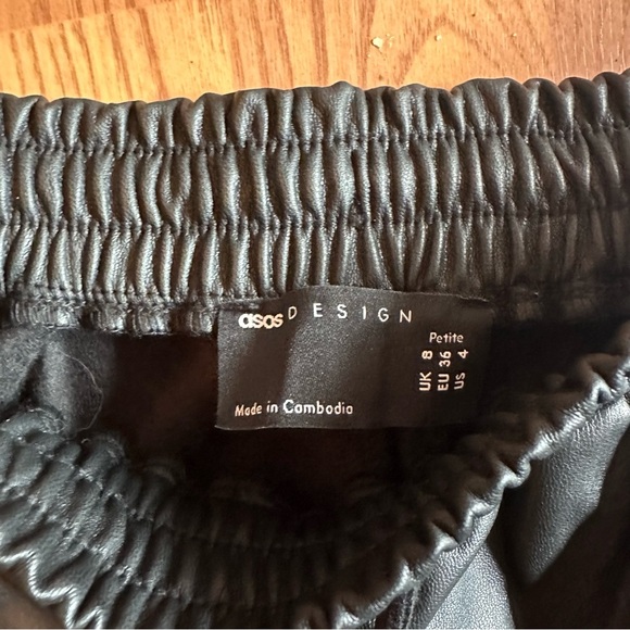 Faux Leather Trousers - Picture 4 of 4